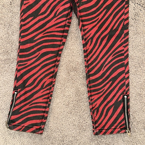 Girls Hudson zebra jeans - Picture 3 of 4